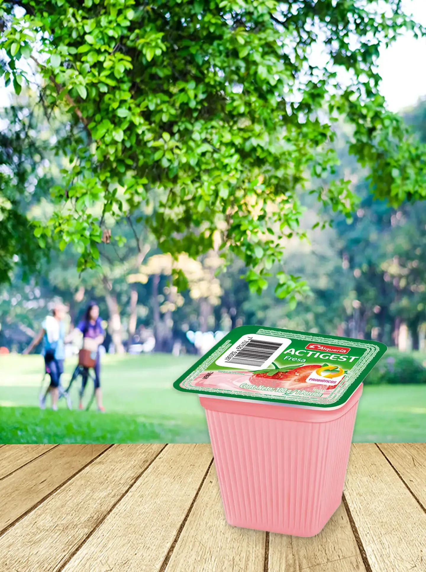 Actigest Cremosito Fresa Banner