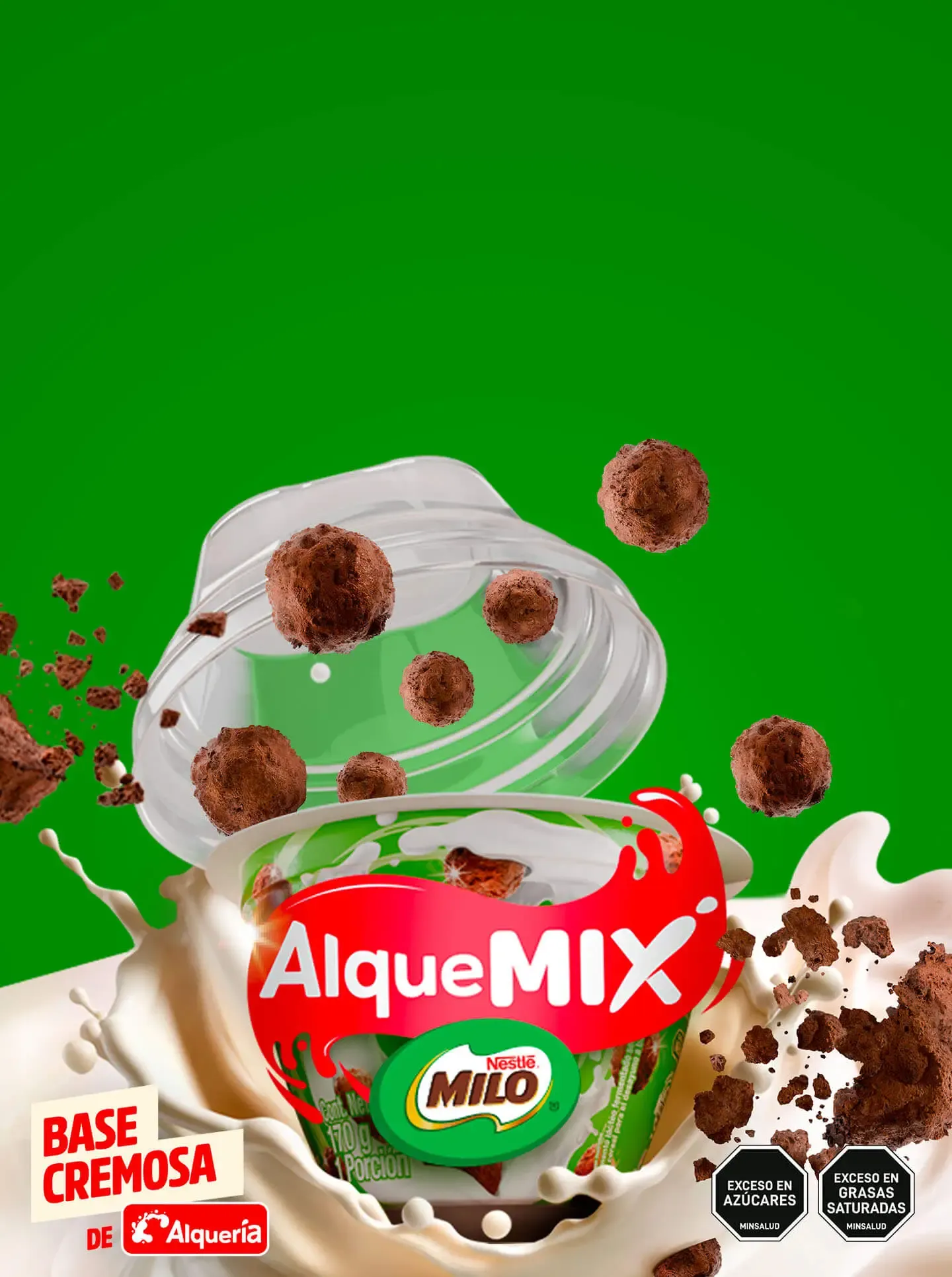 AlqueMIX Milo Banner