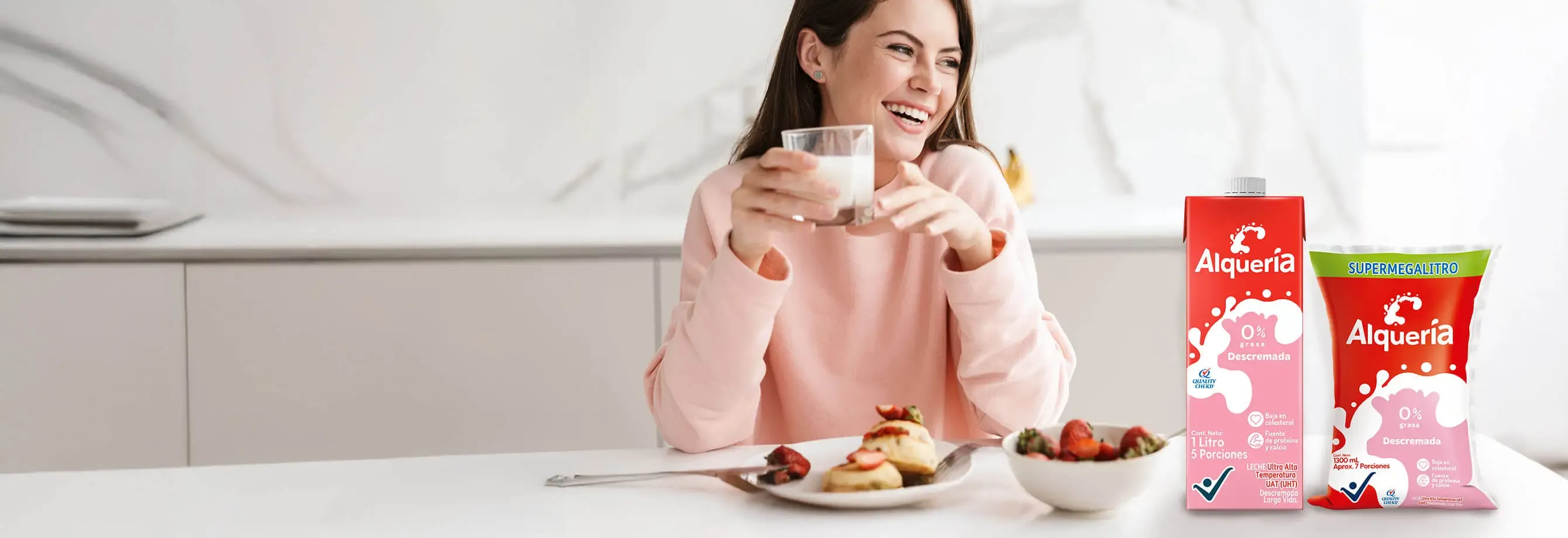 Banner Leche Descremada 0 Grasa
