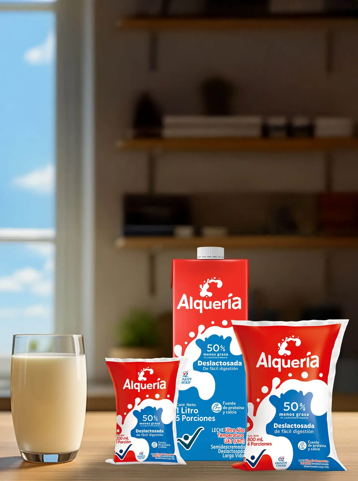 Leche Deslactosada Banner