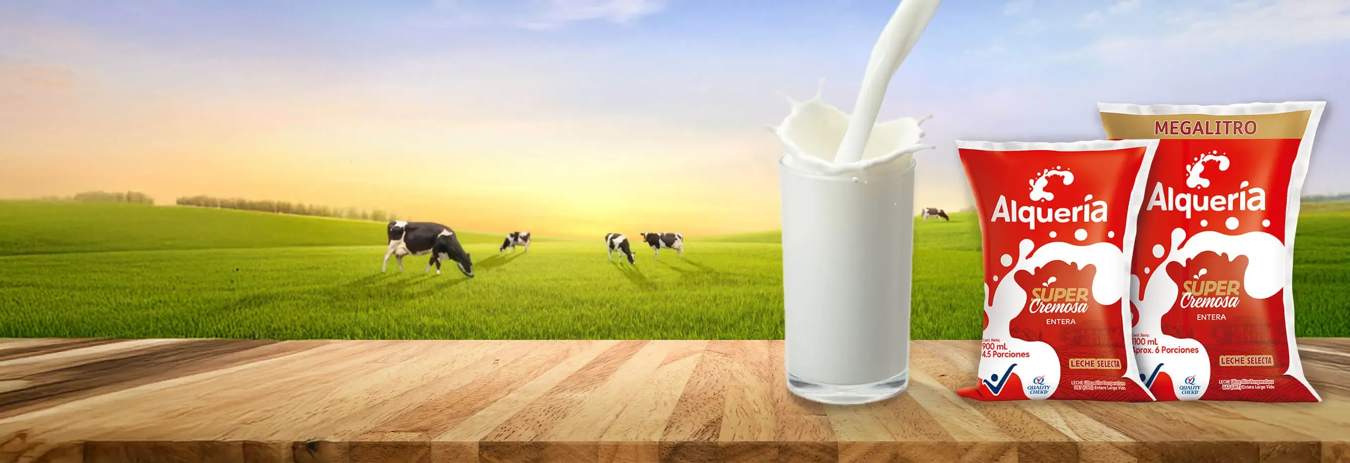 Leche Super Cremosa Banner