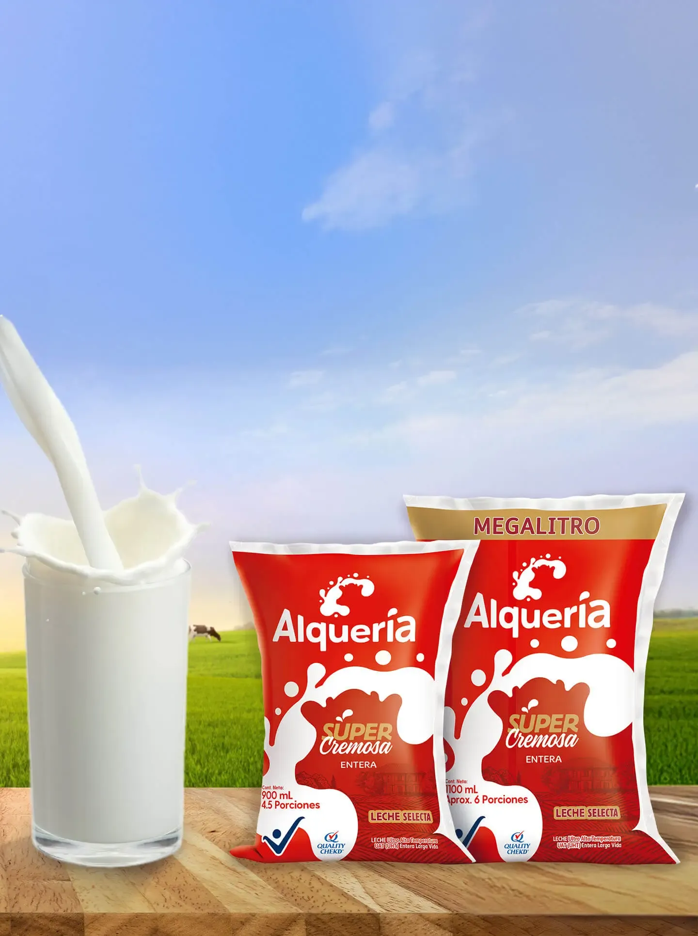 Leche Super Cremosa Banner