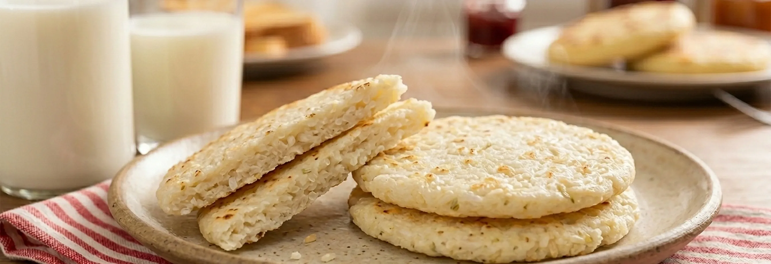 Arepas de arroz