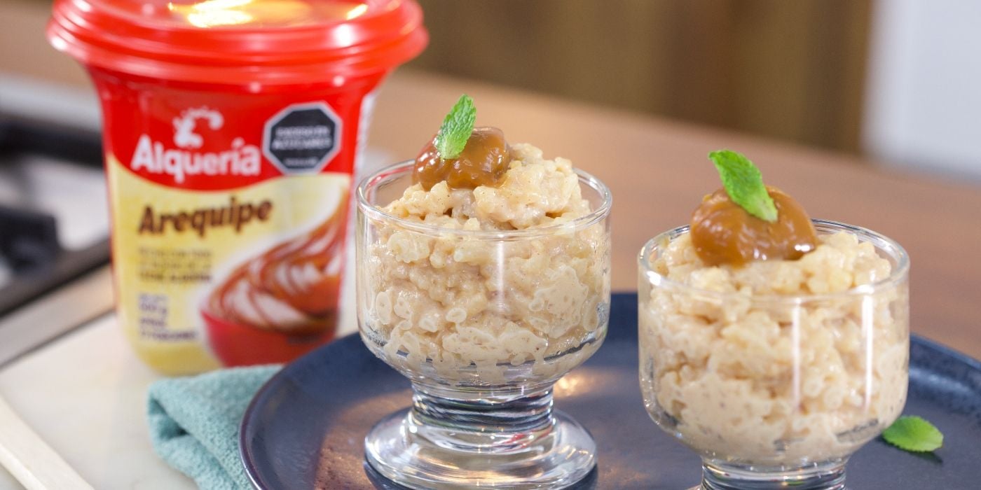 Arroz con leche y Arequipe
