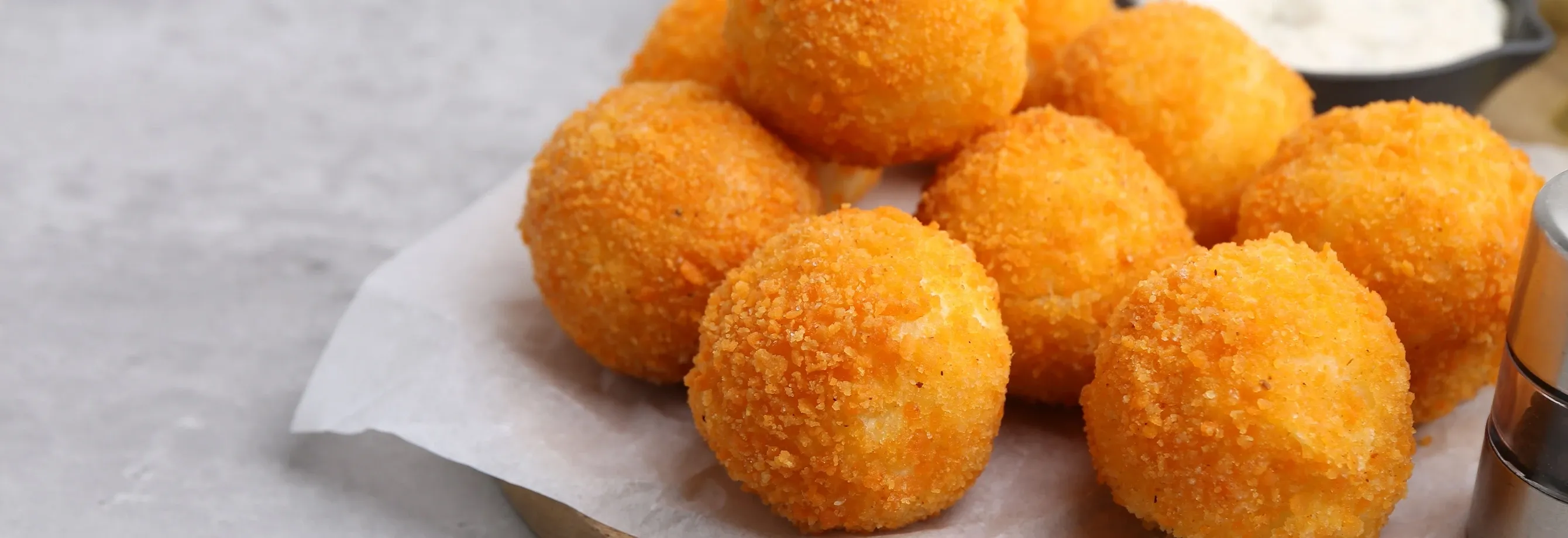 BOLITAS DE PAPA RELLENAS DE CARNE