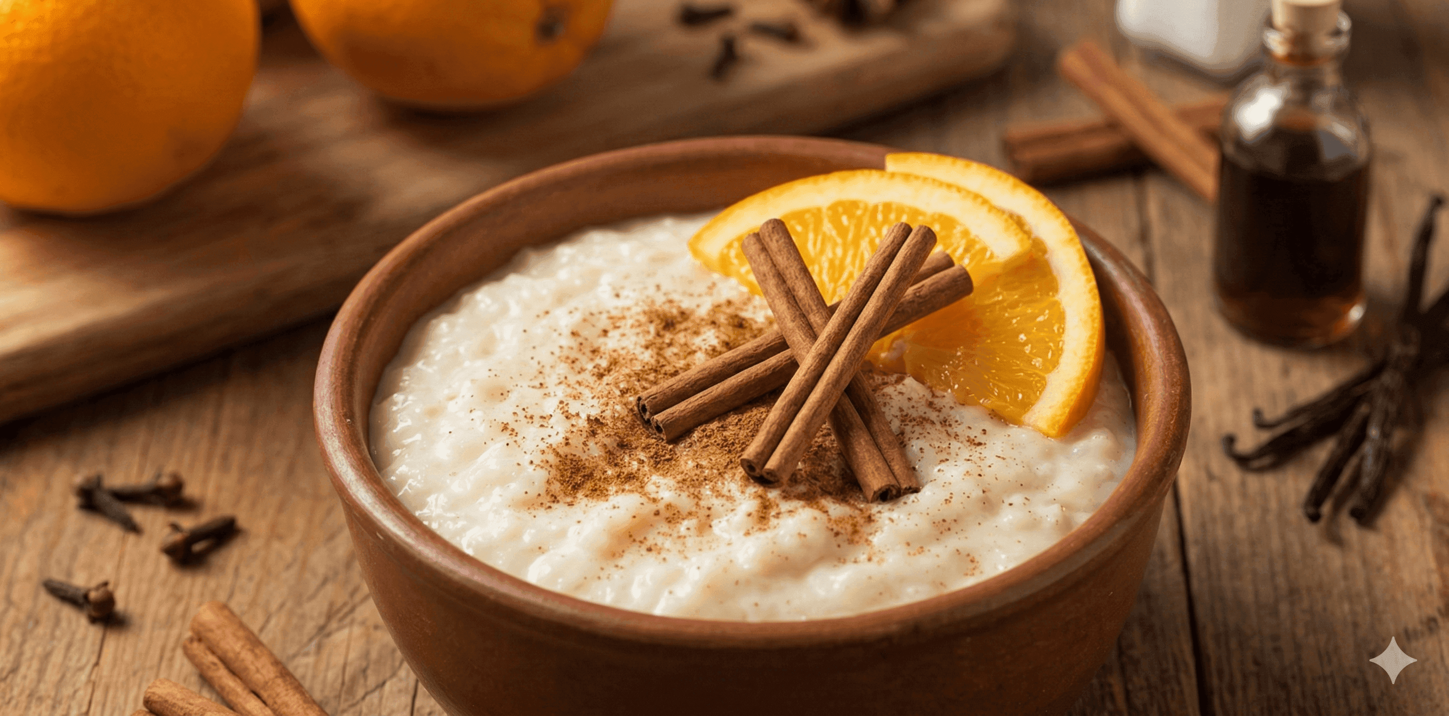 Arroz cremoso de tres leches