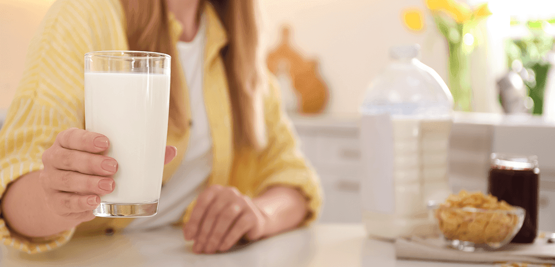 banner leche descremada y deslactosada