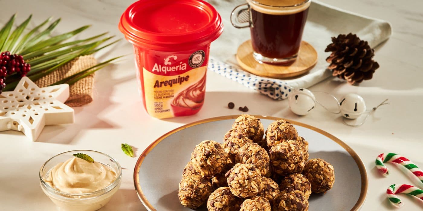 Bocaditos golosos sin horno con arequipe