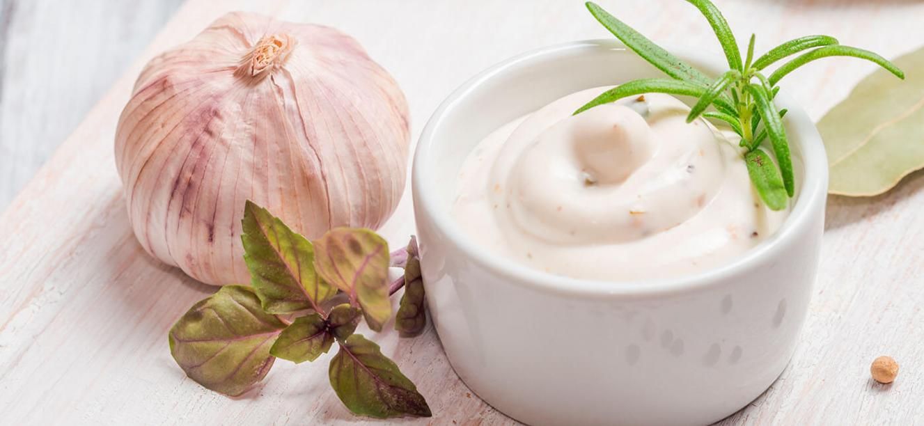 Salsa cremosa de ajo