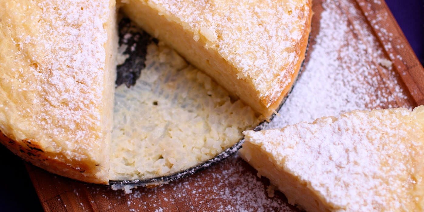 Torta dulce de arroz