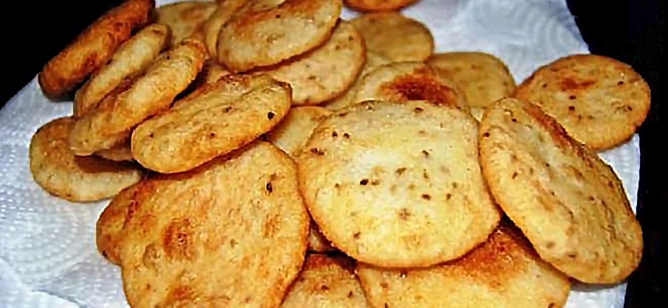 Arepas con anis y mantequilla