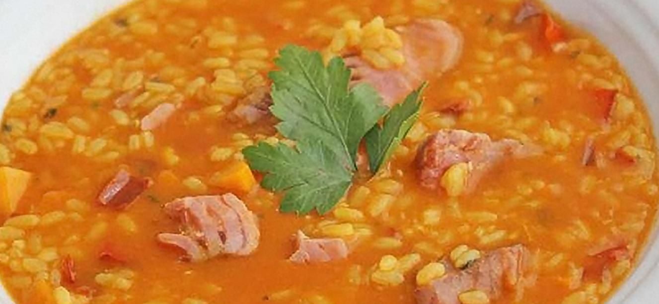 Arroz cremoso con atún