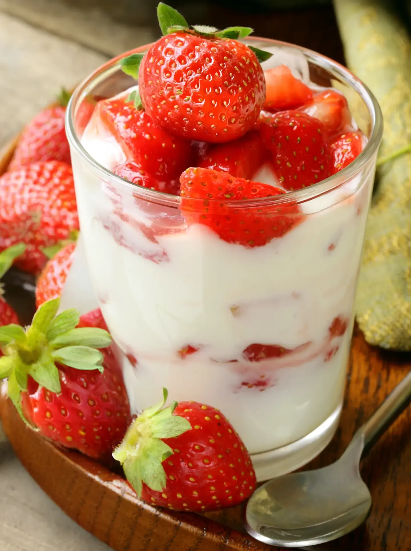 FRESAS CON CREMA DE COCO