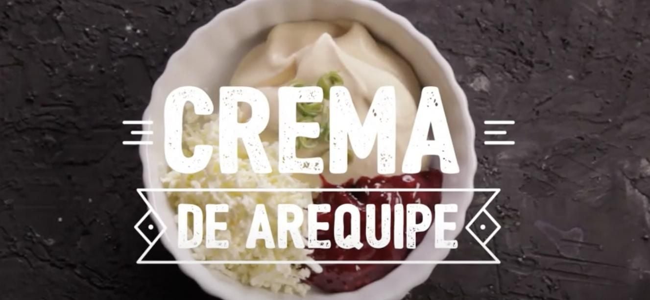 Crema de Arequipe, dulce de mora y queso