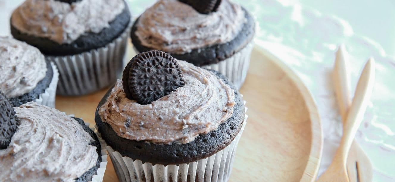 Cupcakes de Oreo