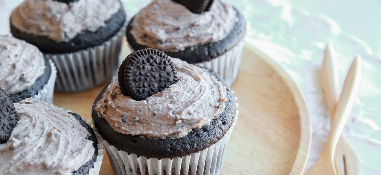 Cupcakes de Oreo