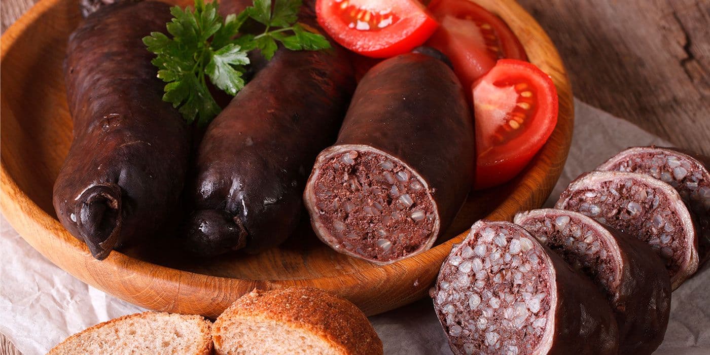 Morcillas en salsa pomarola