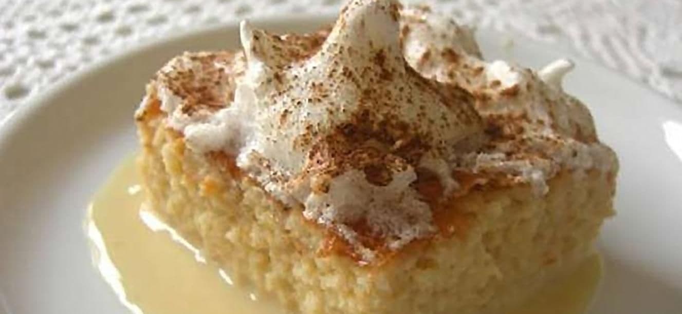 Pastel de tres leches
