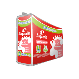 Leche Descremada Supermegalitro Sixpack