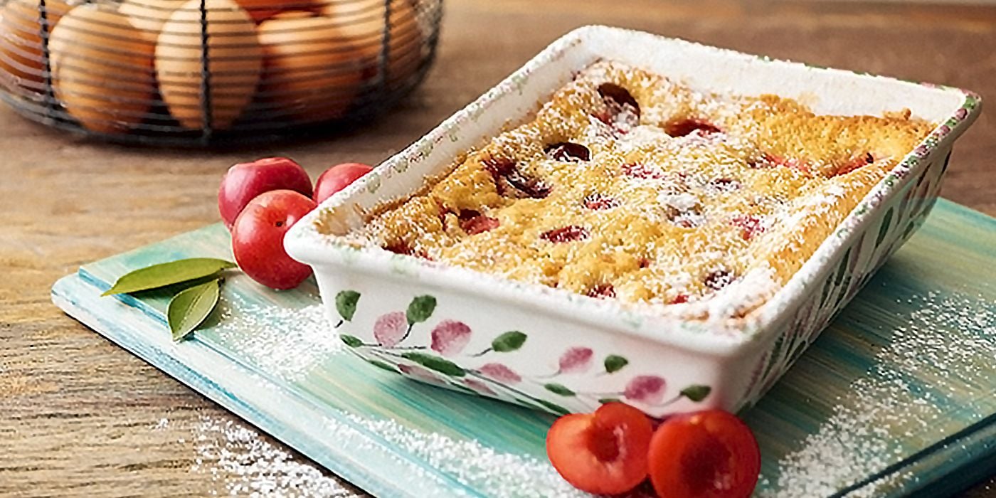 Postre de ciruelas al horno