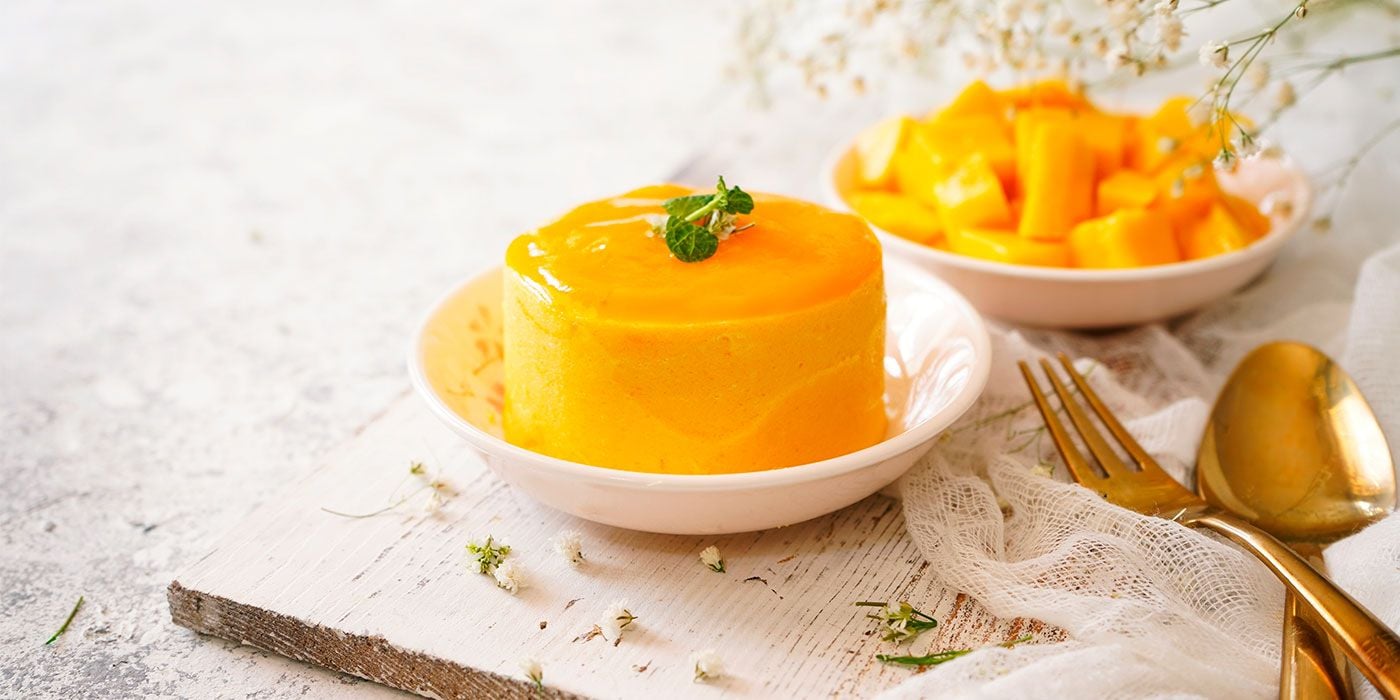 Postre de mango