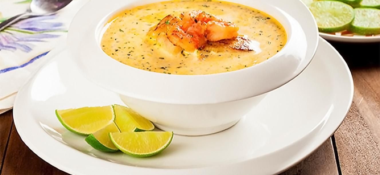 Cazuela de pescado y camarones