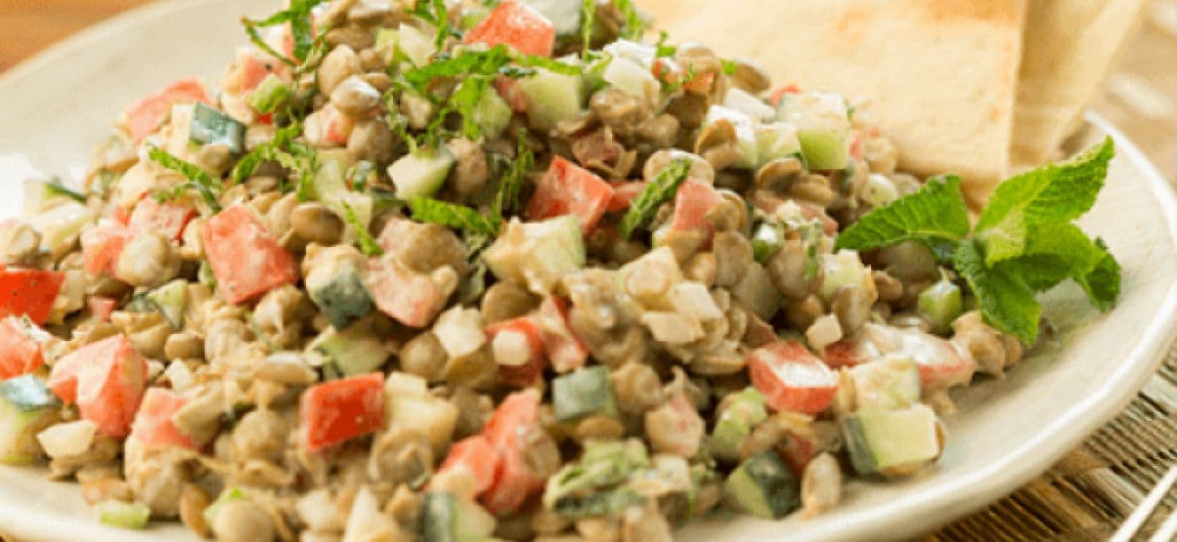 Ensalada de lentejas