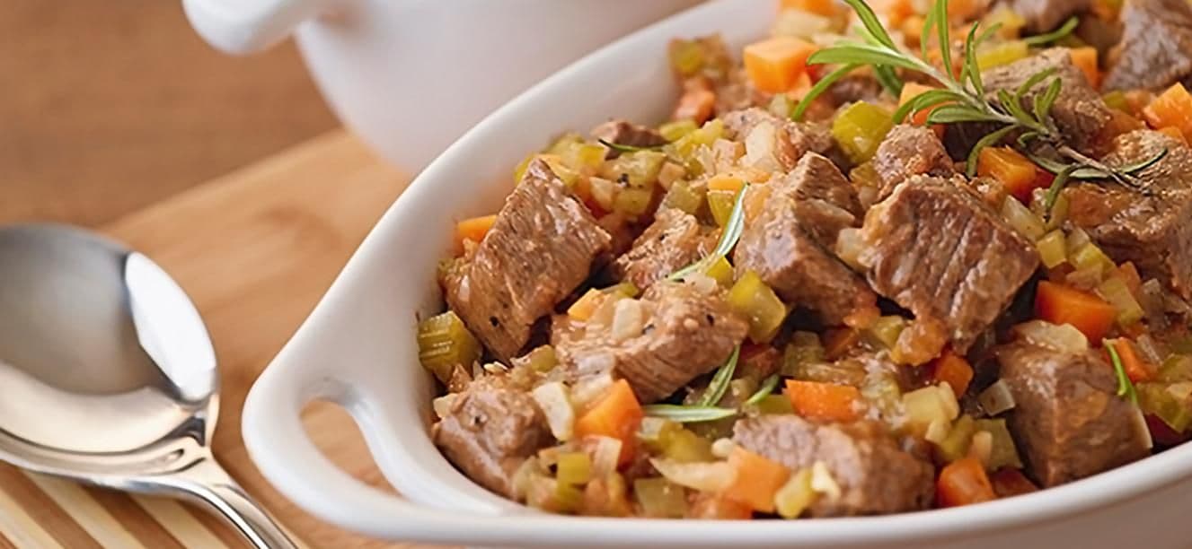 Estofado de res con crema citrica