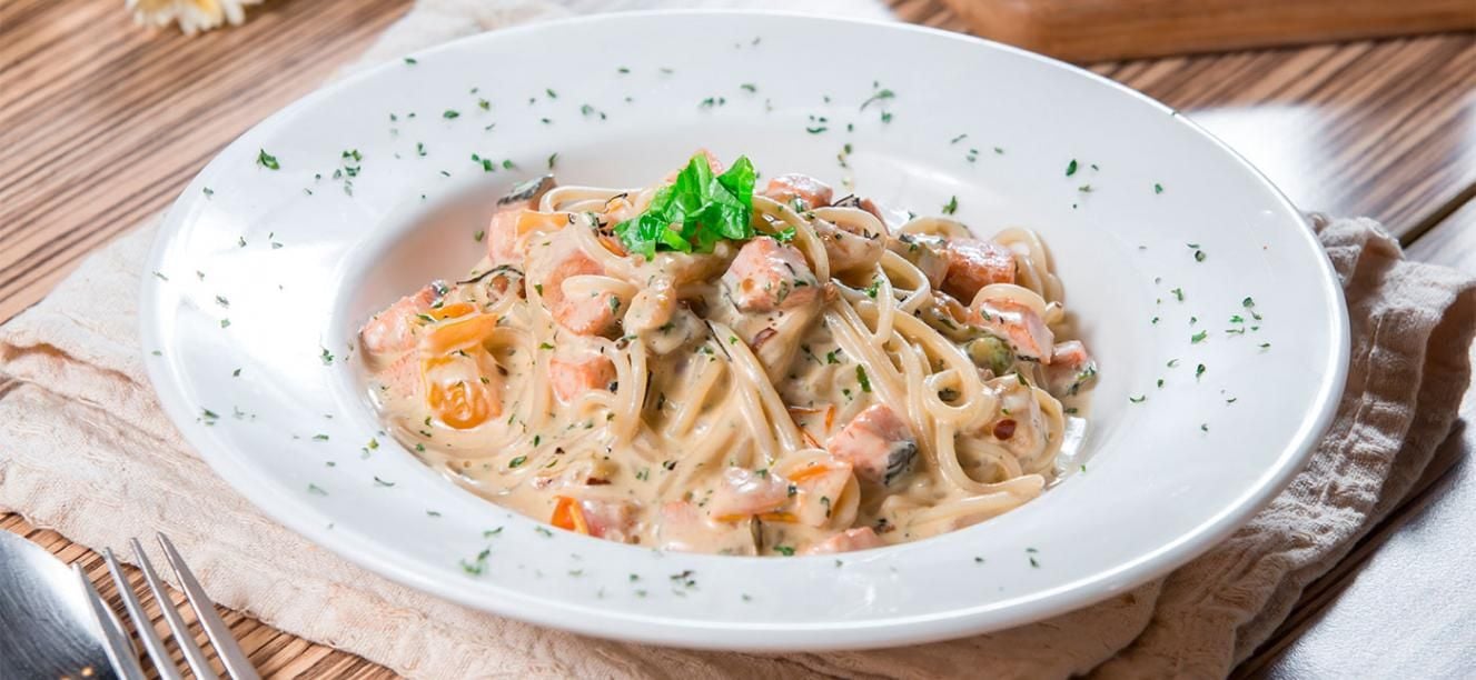 Pasta con Suspiro de Gloria