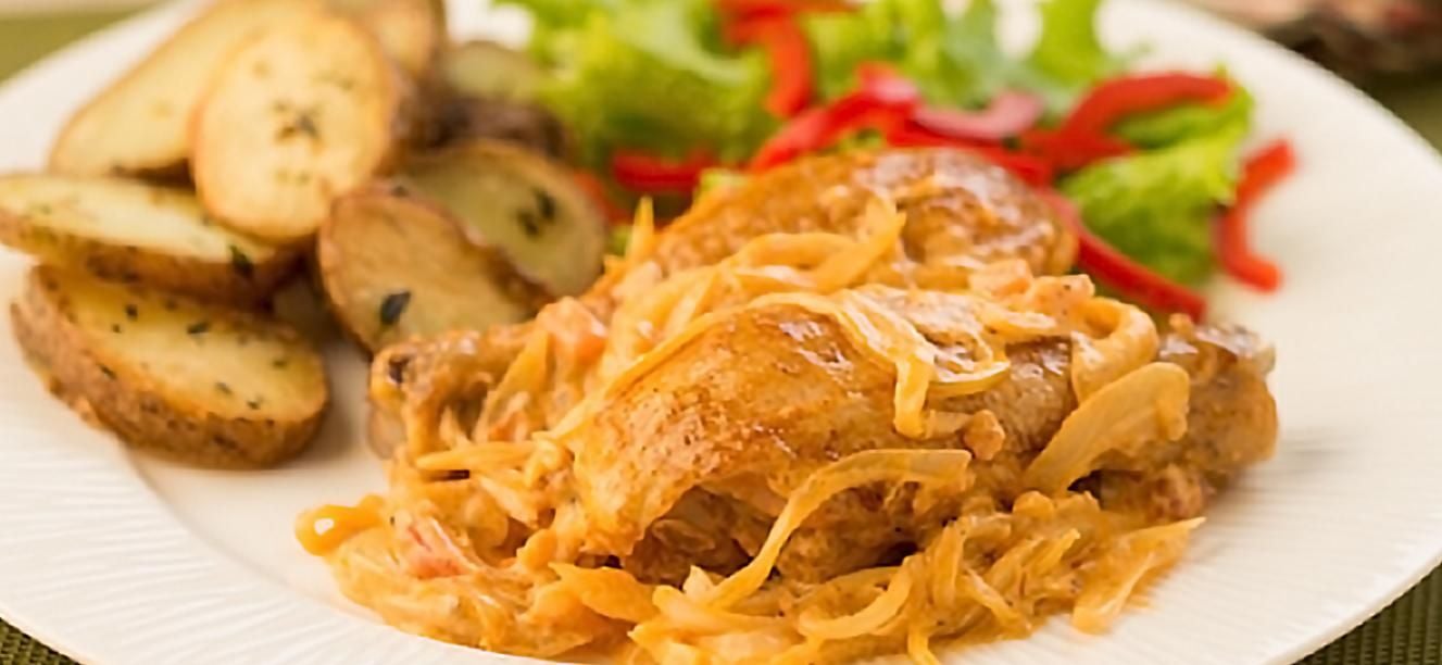 Perniles de pollo picantes