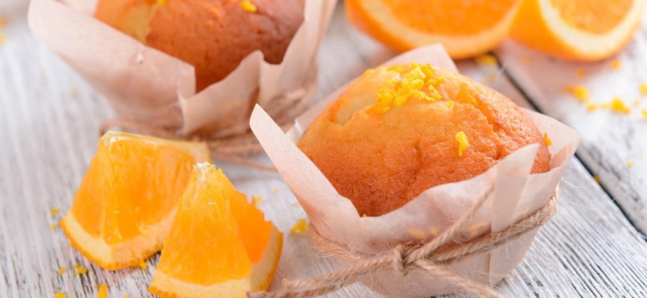 Postrecitos al horno de naranja