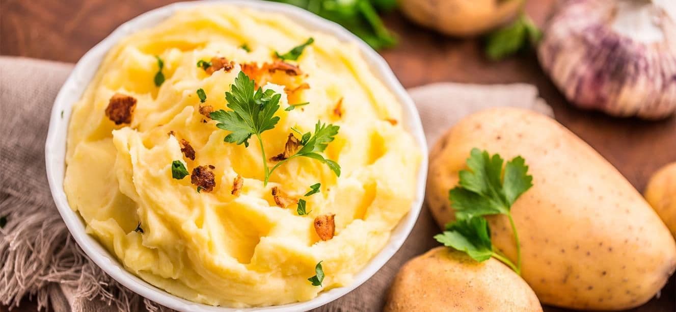 Pure rustico de papa criolla