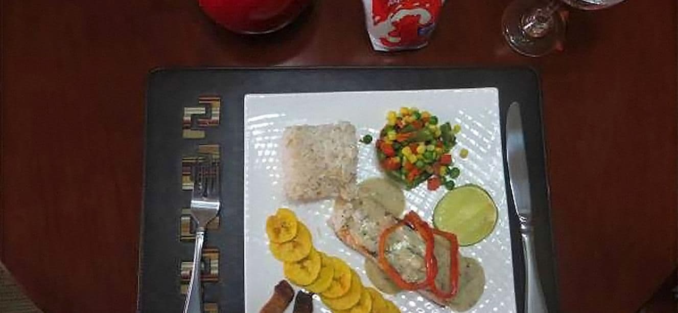 Salmon a la Crema de Leche Alqueria