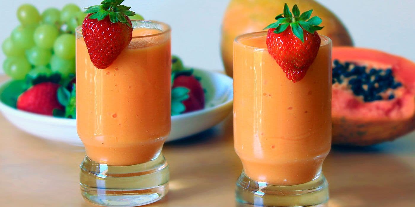 Smothie o batido energético para el desayuno