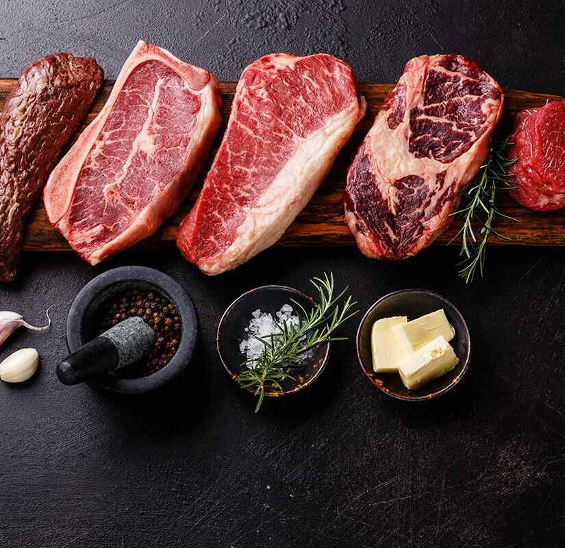 Términos de la carne Términos de la carne