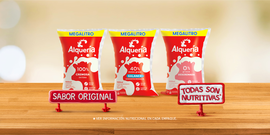 Sorpréndete Con El Sabor Original De Leche Alquería 3690