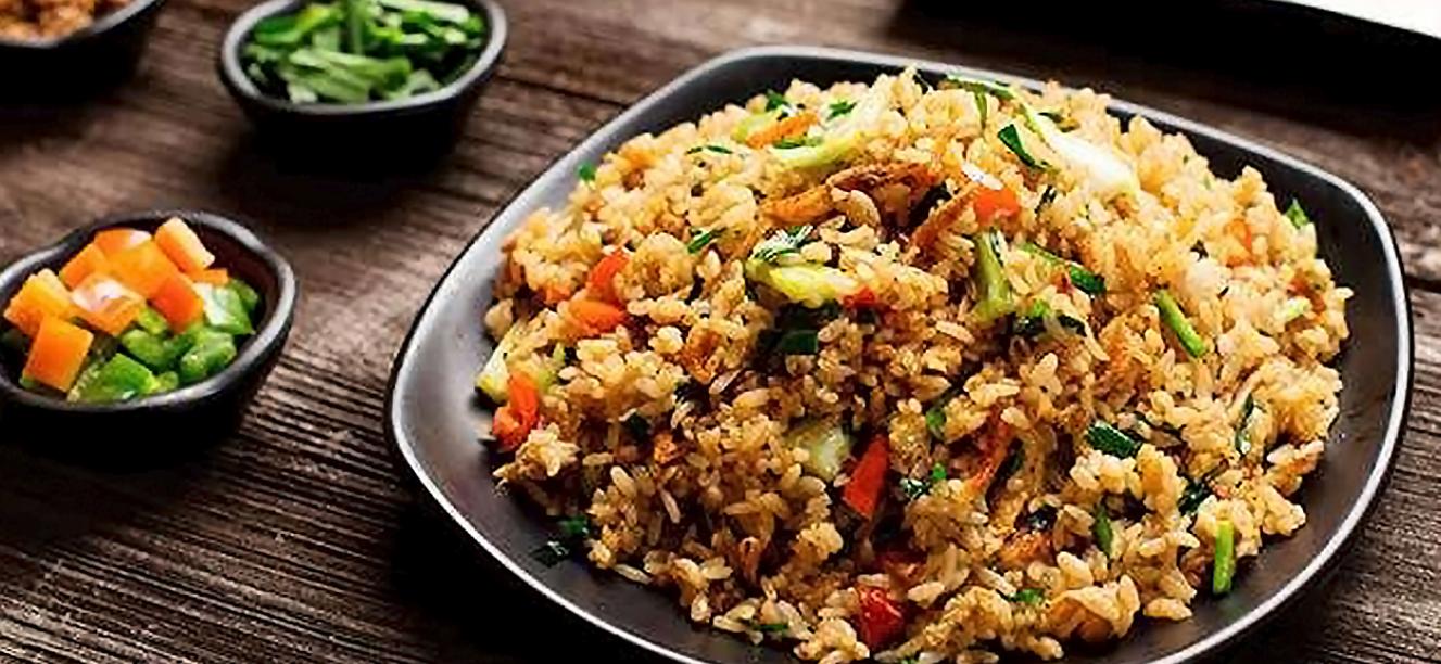 Receta de arroz tailandés único y especial