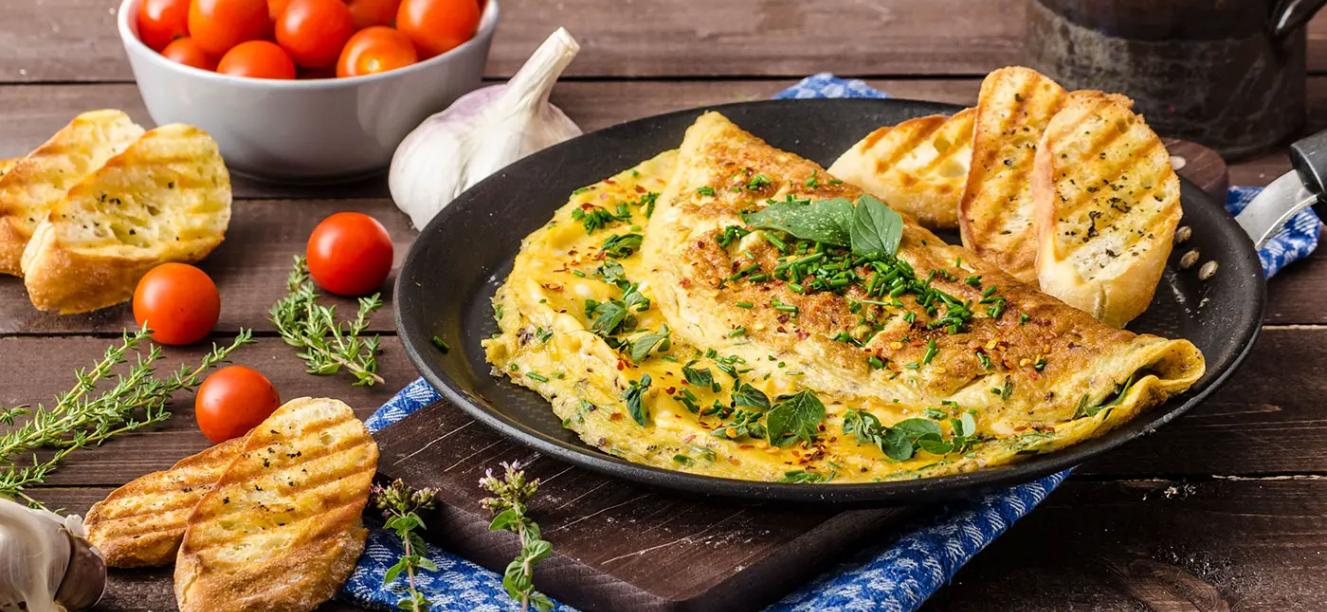 Omelette o Tortilla | Crema de leche Alquería