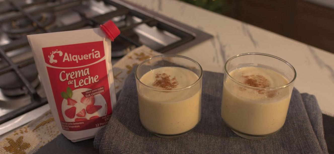 Sabajón con toque cremoso