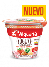 Yogurt cuchareable Sabor Colombia Salpicón