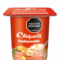 Dummie Yogurt Cuchareable Melocotón Alquería