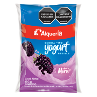 Bebida tipo yogurt mora